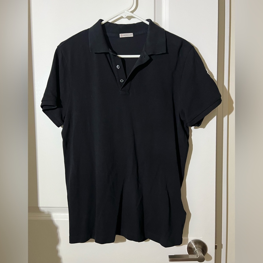 Moncler Black Polo